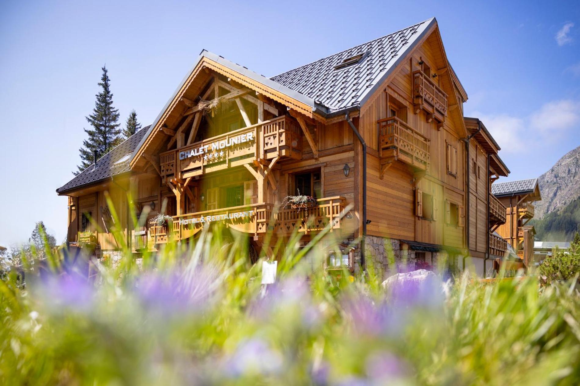 Hotel Chalet Mounier Les Deux Alpes Exterior foto